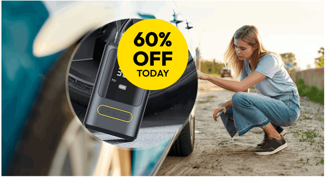 Rescue Air Pump 60% off limited-time US offer